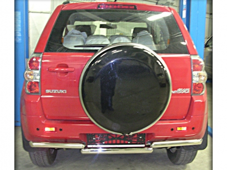 Suzuki Grand Vitara мод. 2005-2009г.в.-Защита заднего бампера  (3 дв)